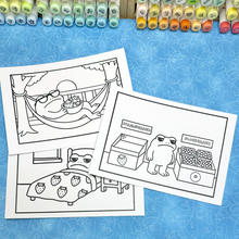 Load image into Gallery viewer, Grumpy Frog Postcards
