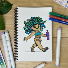 Load image into Gallery viewer, Spooky Summer Coloring Book