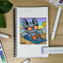 Load image into Gallery viewer, Spooky Summer Coloring Book