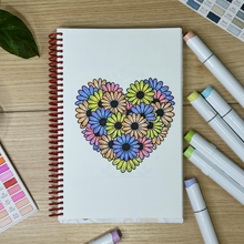 Load image into Gallery viewer, FLAWED Hearts Coloring Book