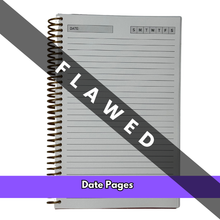 Load image into Gallery viewer, FLAWED Zomboy Unicorn Notebook