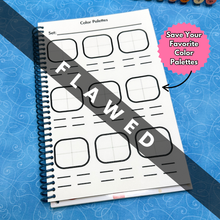 Load image into Gallery viewer, FLAWED Swatch & Practice Workbook