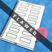 Load image into Gallery viewer, FLAWED Swatch & Practice Workbook