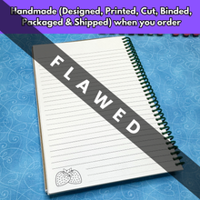 Load image into Gallery viewer, FLAWED Grumpy Frog Notebook