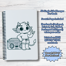 Load image into Gallery viewer, Spooky Summer Coloring Book