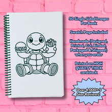 Load image into Gallery viewer, Turtle Coloring Book