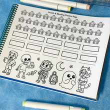 Load image into Gallery viewer, Spooky Summer Camp Coloring Book