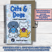 Load image into Gallery viewer, Cats and Dogs Coloring Book