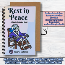 Load image into Gallery viewer, Rest In Peace Coloring Book
