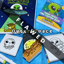 Load image into Gallery viewer, FLAWED Galactic Aliens Mini Book