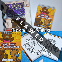 Load image into Gallery viewer, FLAWED Tiny Teddies Mini Book