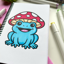 Load image into Gallery viewer, Frogs Coloring Book