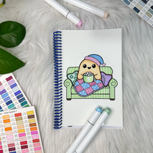 Load image into Gallery viewer, Haunted Holidays Coloring Book