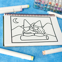 Load image into Gallery viewer, Gnomes Coloring Book