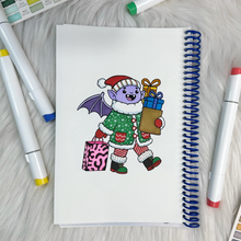 Load image into Gallery viewer, Haunted Holidays Coloring Book