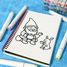 Load image into Gallery viewer, Gnomes Coloring Book