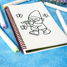 Load image into Gallery viewer, Gnomes Coloring Book