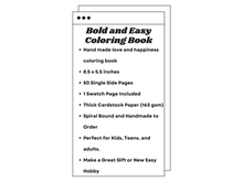 Load image into Gallery viewer, Love and Happiness Coloring Book