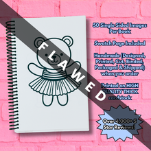 Load image into Gallery viewer, FLAWED Teddy Bears Coloring Book