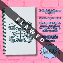 Load image into Gallery viewer, FLAWED Turtles Coloring Book