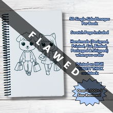 Load image into Gallery viewer, FLAWED Cats and Dogs Coloring Book
