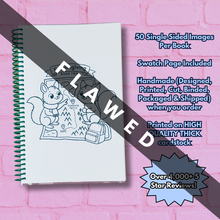 Load image into Gallery viewer, FLAWED Friendsgiving Coloring Book