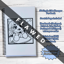 Load image into Gallery viewer, FLAWED Rest In Peace Coloring Book