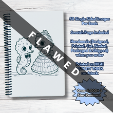 Load image into Gallery viewer, FLAWED Ocean Vibes Coloring Book