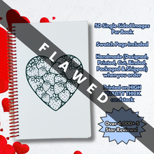 Load image into Gallery viewer, FLAWED Hearts Coloring Book
