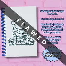 Load image into Gallery viewer, FLAWED Gnomes Coloring Book