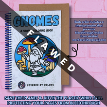 Load image into Gallery viewer, FLAWED Gnomes Coloring Book