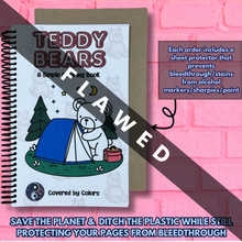 Load image into Gallery viewer, FLAWED Teddy Bears Coloring Book