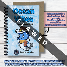 Load image into Gallery viewer, FLAWED Ocean Vibes Coloring Book