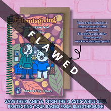 Load image into Gallery viewer, FLAWED Friendsgiving Coloring Book