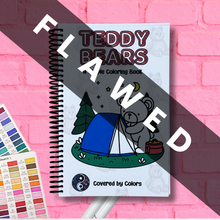 Load image into Gallery viewer, FLAWED Teddy Bears Coloring Book