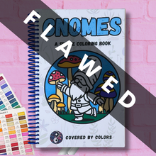 Load image into Gallery viewer, FLAWED Gnomes Coloring Book