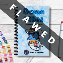 Load image into Gallery viewer, FLAWED Ocean Vibes Coloring Book