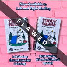Load image into Gallery viewer, FLAWED Teddy Bears Coloring Book