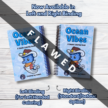 Load image into Gallery viewer, FLAWED Ocean Vibes Coloring Book