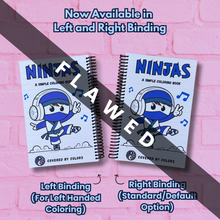 Load image into Gallery viewer, FLAWED Ninja Coloring Book