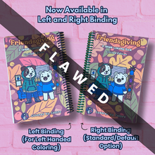 Load image into Gallery viewer, FLAWED Friendsgiving Coloring Book