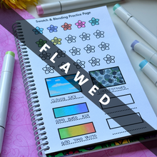 Load image into Gallery viewer, FLAWED Spooky Spring Coloring Book