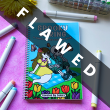 Load image into Gallery viewer, FLAWED Spooky Spring Coloring Book