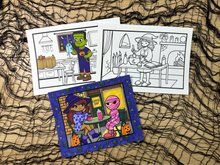 Load image into Gallery viewer, Spooky Postcards Digital Download
