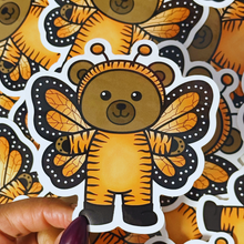 Load image into Gallery viewer, Jumbo Butterfly Tiger Teddy Bear