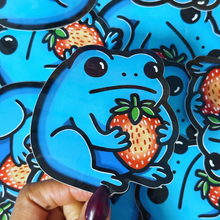 Load image into Gallery viewer, Jumbo Randy Strawberry Frog