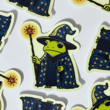 Load image into Gallery viewer, GLOW in the dark Wizard Frog