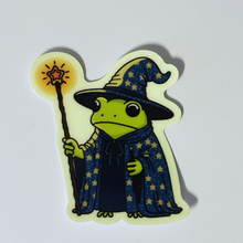 Load image into Gallery viewer, GLOW in the dark Wizard Frog