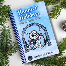 Load image into Gallery viewer, Haunted Holidays Coloring Book