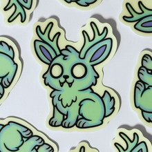 Load image into Gallery viewer, GLOW in the dark Zombie Jackalope